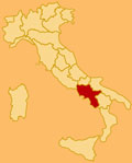 Cartina della campania