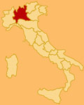 Cartina della lombardia