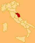 Cartina della marche