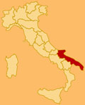 Cartina della puglia
