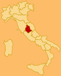 Cartina della umbria