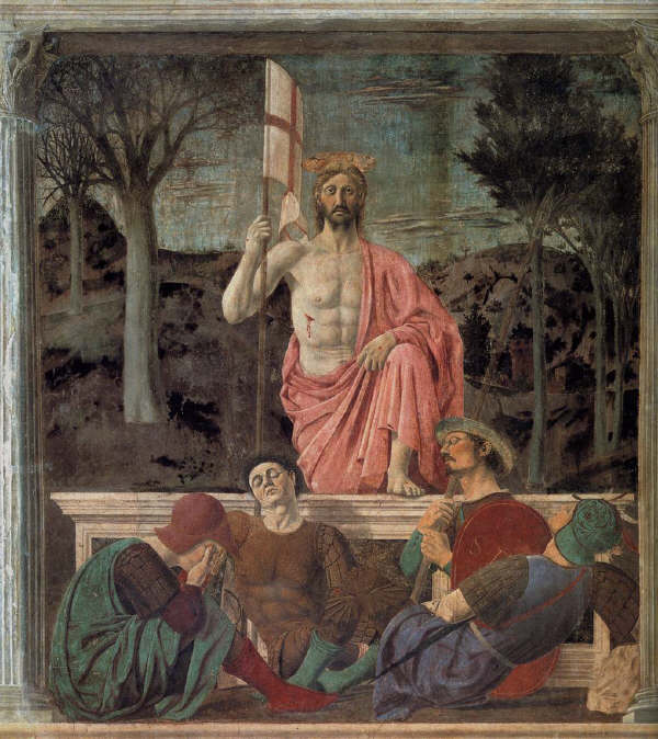 La "Resurrezione" di Piero della Francesca